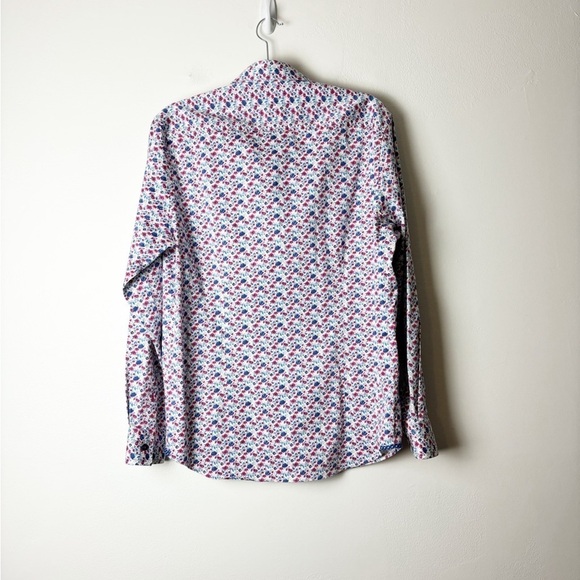 ROBERT GRAHAM • Men’s Floral Print Tailored Fit Button Down Shirt Size Large - Picture 3 of 8